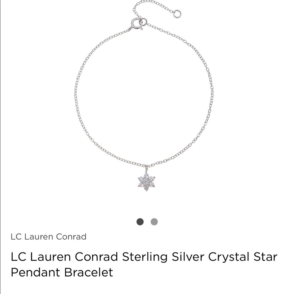 Lauren Conrad Sterling Silver Star Bracelet